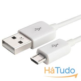Cabo Micro USB 2.0 A USB B corrente e dados Samsung, Huawei 80cm